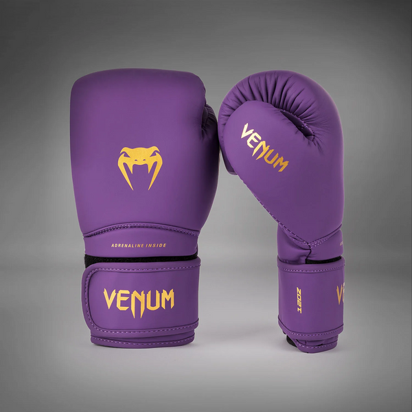 Venum Contender 1.5 Boxing Gloves - Dark Purple, 10 oz