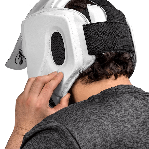 Боксерський шлем Hayabusa T3 Boxing Headgear (White/Black) HA T3 BH WB - LXL фото