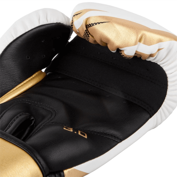 Venum Challenger 3.0 Boxing Gloves White/Gold, 10 oz
