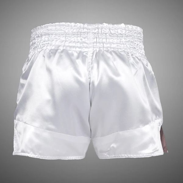 Шорти Venum Classic Muay Thai Shorts - White/Black VE 03813-002 S фото