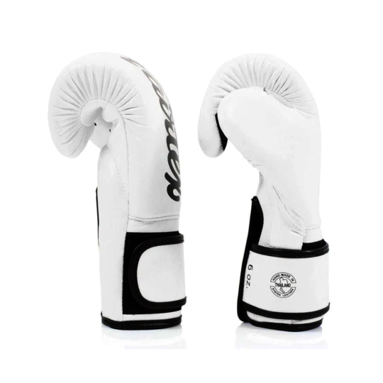 Boxing gloves Fairtex BGV14 White, 10 oz