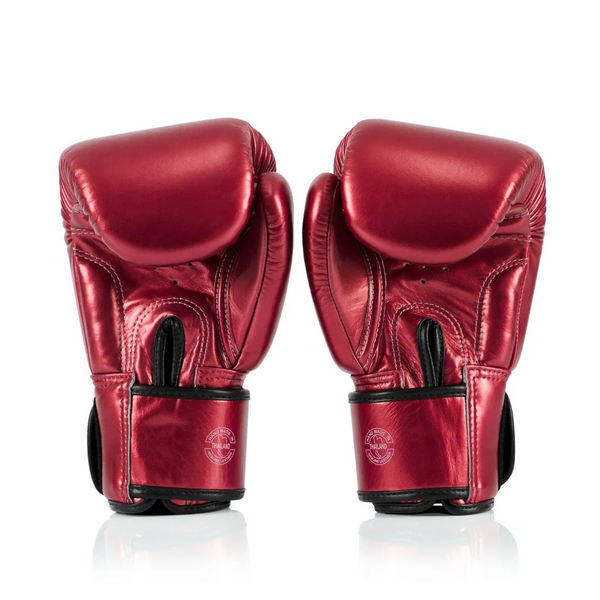 Boxing gloves - FAIRTEX BGV22 METALLIC RED, 10 oz