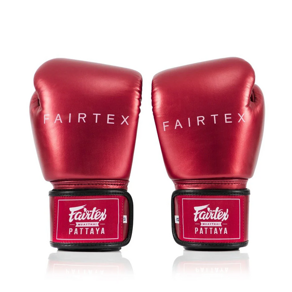 Boxing gloves - FAIRTEX BGV22 METALLIC RED, 10 oz