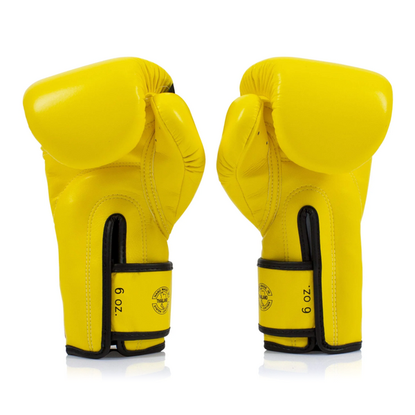 Boxing gloves Fairtex BGV14 Yellow, 10 oz