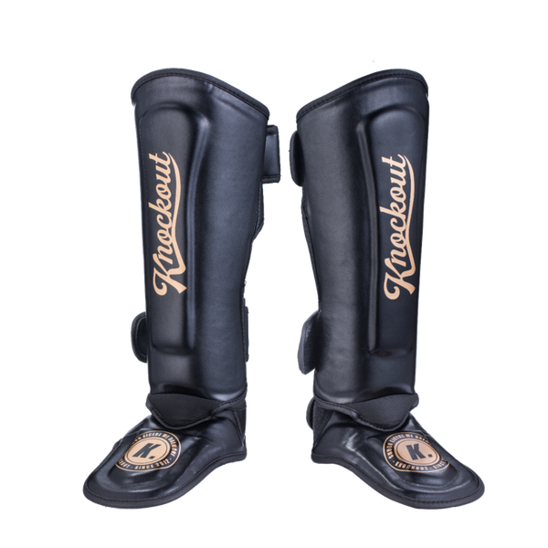 Захист для ніг Knockout Apollo (Black-Gold) KO Apollo BG - M фото