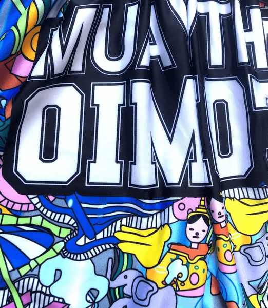 OIMOTI Shorts "Cartoon-1" (Blue), M