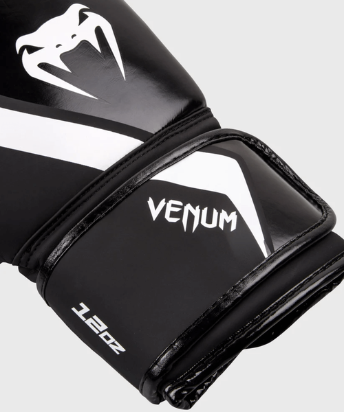 Venum  Contender 2.0 Boxing Gloves Black/Grey-White, 10 oz