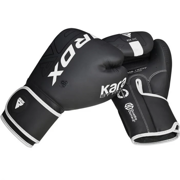 RDX F6 Kara Boxing Training Gloves White, 10 oz