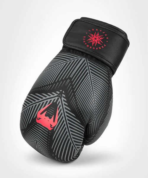 Venum Phantom Boxing Gloves - Black/Red, 10 oz