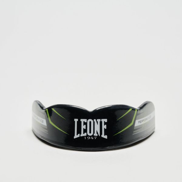 Капа боксерская Leone Revo Fluo / Black-Green LE PD522F BG фото