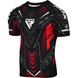 Рашгард RDX IMMAF Approved Half Sleeves Compression Shirt Red RDX CSH-IMF-1R-M фото 2