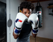 Fighting Force Leather Boxing Gloves, 12 oz