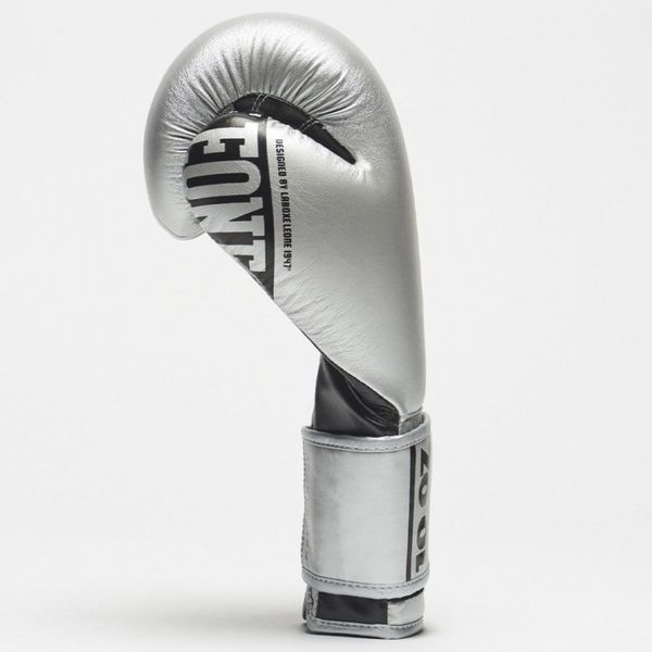 Leone Nexplosion Boxing Gloves Silver, 10 oz