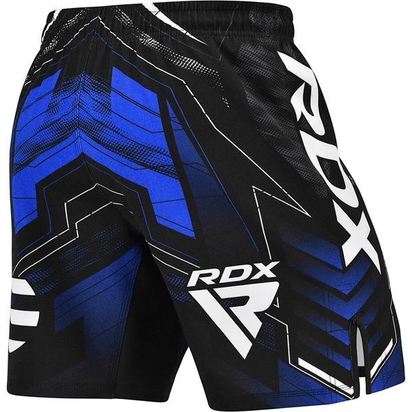 RDX IMMAF Approved MMA Fight & Training Shorts Blue, M