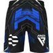 RDX IMMAF Approved MMA Fight & Training Shorts Blue, M