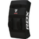 RDX T1 Curved Kick Shield with Nylon Handles - Black, Black-White