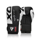 Перчатки для бокса RDX F4 Boxing Sparring Gloves Hook & Loop Black RDX BGR-F4B-12 фото 1