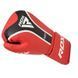 Рукавиці для боксу RDX Boxing Gloves Aura Plus T-17 Red RDX BGR-T17RB-10 фото 4