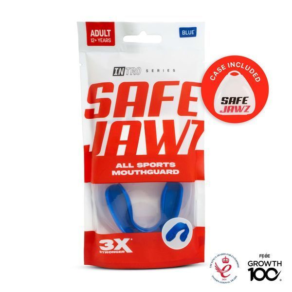 Капа SafeJawz&reg; Intro Series Mouthguard - Blue Senior SJ INTRO BS фото