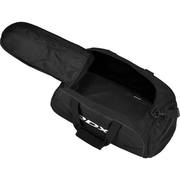 Спортивна сумка-наплічник RDX R1 Duffel Bag with Backpack Straps RDX GKB-R1BW фото