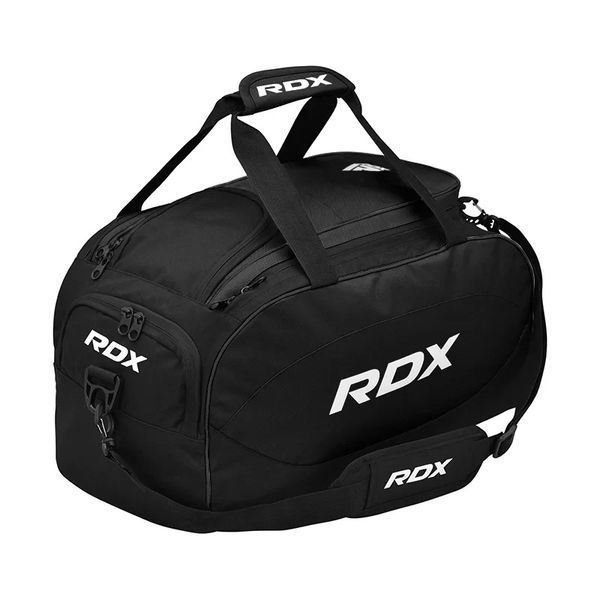 Спортивна сумка-наплічник RDX R1 Duffel Bag with Backpack Straps RDX GKB-R1BW фото