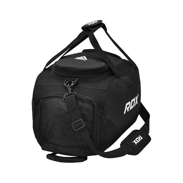 Спортивна сумка-наплічник RDX R1 Duffel Bag with Backpack Straps RDX GKB-R1BW фото