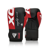RDX F4 Boxing Sparring Gloves Hook & Loop Red, 14 oz