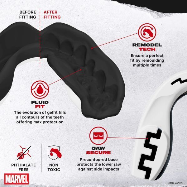 Капа SafeJawz&reg; Marvel X-Men Storm Mouthguard Adult SJ X-Men Storm A фото
