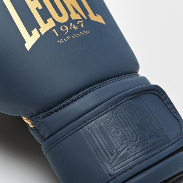 Боксерські рукавиці Leone 1947 BLUE EDITION LE GN059B - 10 фото