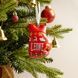 Боксерские перчатки (декоративная) - Leone MINI XMAS GLOVE LE AC23X R фото 4