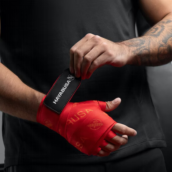 Боксерские бинты Hayabusa Deluxe Hand Wraps HA HD R фото