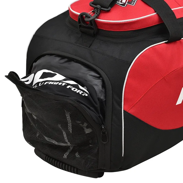 Спортивна сумка-наплічник RDX R1 Duffel Bag with Backpack Straps RedBlack RDX GKB-R1B фото